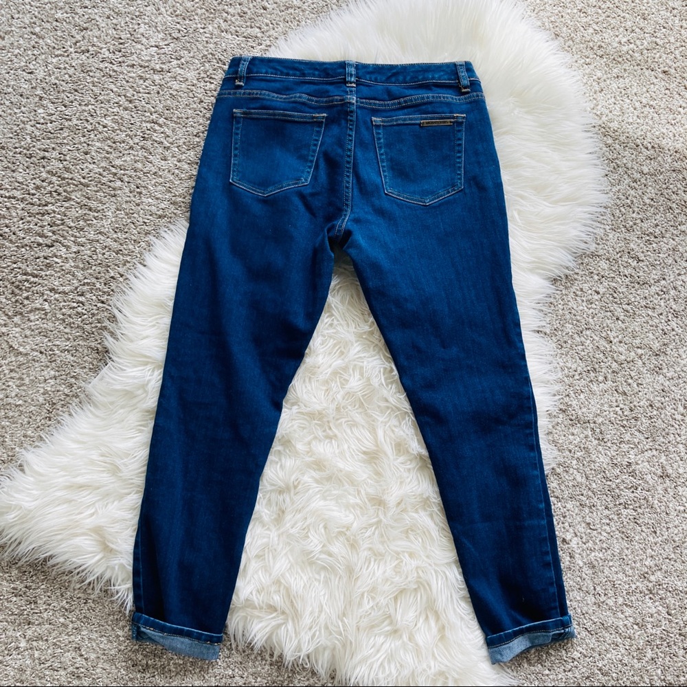 Michael Kors High Rise Skinny Jeans Stretch Denim Size 6 - Picture 3 of 6